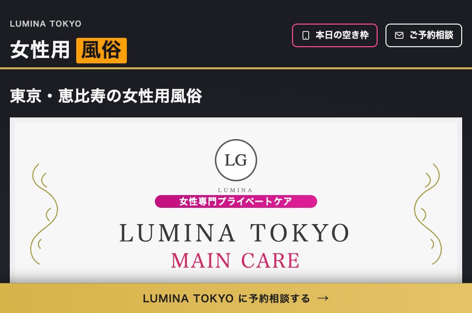 COMMERCIAL デモサイトのプレビュー