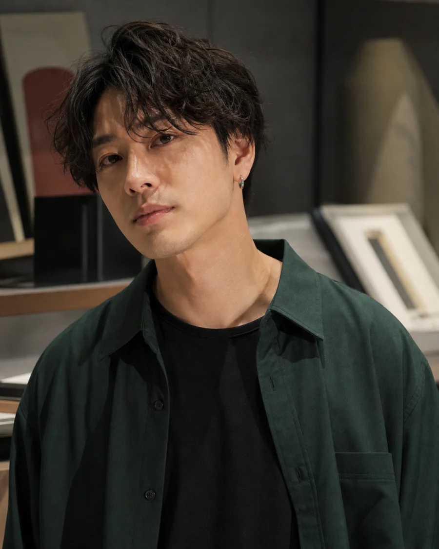 イメージ写真:男性モデル